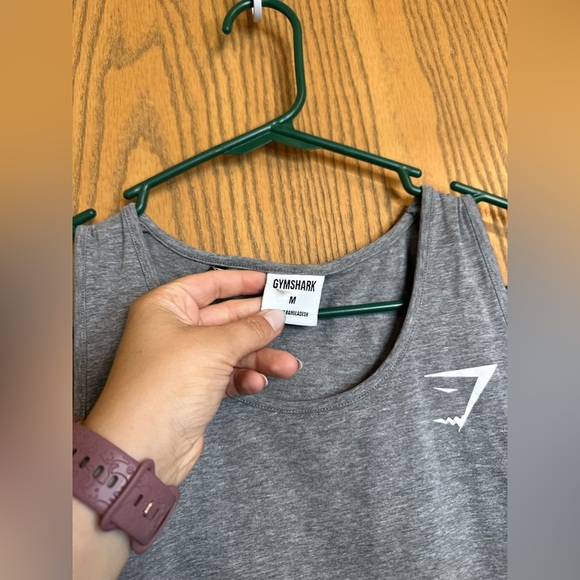 Classic Men’s GYMSHARK Arrival Tank Top Gray Size Medium - Picture 4 of 7